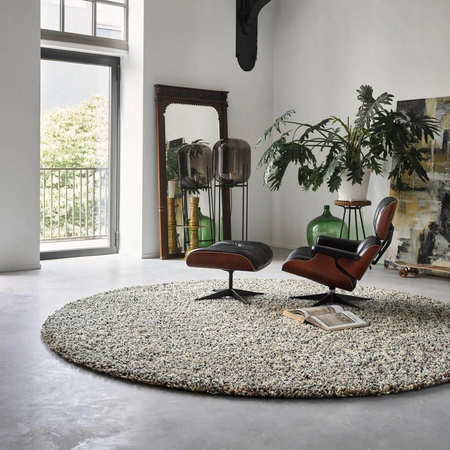 Brink & Campman Brink en Campman Rocks mix 70401 Vloerkleed 140x200 Rechthoek Laagpolig Structuur Tapijt Modern Meerkleurig