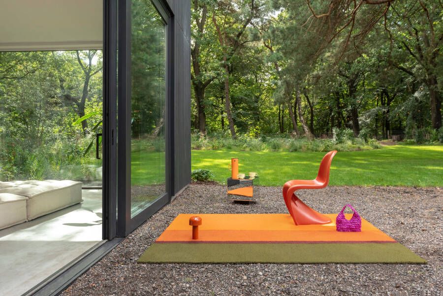 Brink en Campman Vloerkleed Festival Stripe Orange