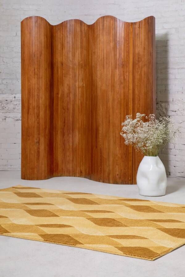 Brink & Campman Vloerkleed Decor Riff Straw Yellow 98206 x 200 cm - Foto 2