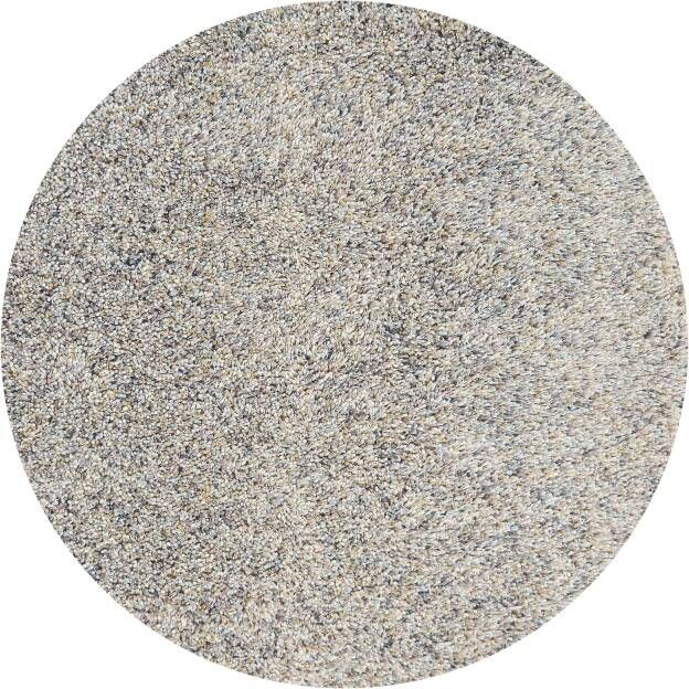 Brink & Campman Brink en Campman Young 61805 Vloerkleed 200 rond Hoogpolig Rond Tapijt Modern Meerkleurig
