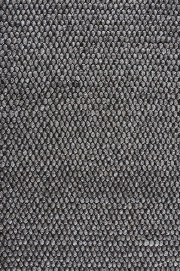 Brinker carpets Feel Good New Loop 900 Vloerkleed 170x230 Rechthoek Laagpolig Structuur Tapijt Landelijk Antraciet