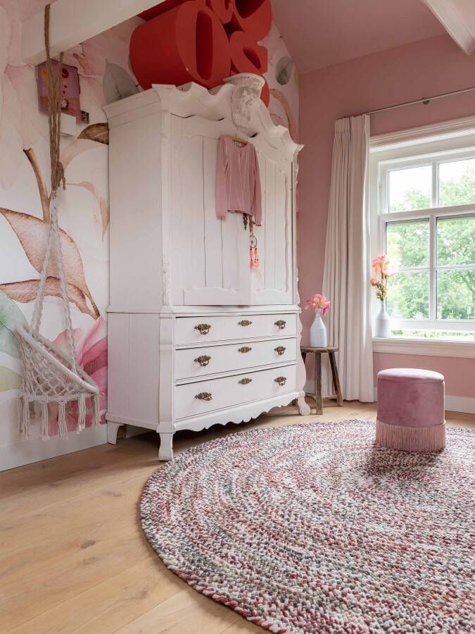 De Munk Carpets Intorno 03 200 rond Vloerkleed