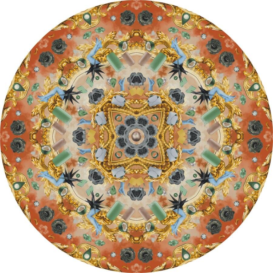 De Munk Carpets Vloerkleed Moooi Carpets Utopian Fairy Tales Joy Low 250 cm rond