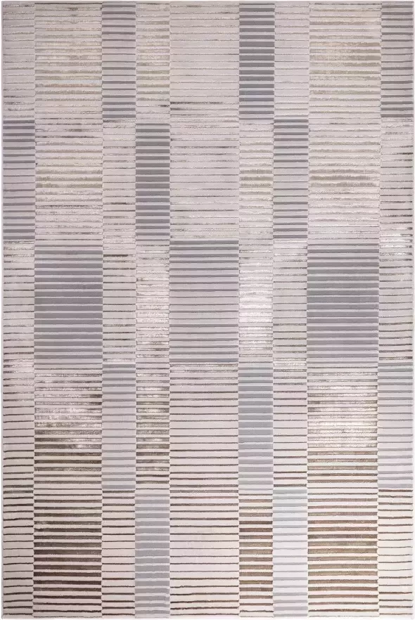 Eazy Living Easy Living Aurora-Ripple Vloerkleed 160x230 Rechthoek Laagpolig Tapijt Modern Blauw Grijs - Foto 2