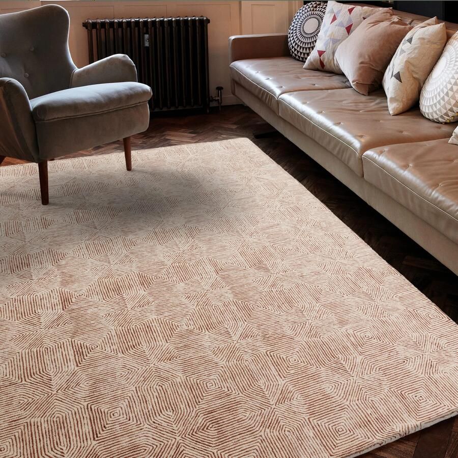 Easy Living Vloerkleed Camden Terracotta Rug