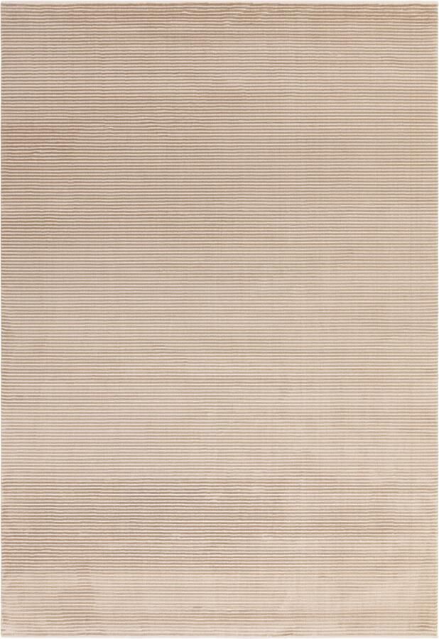 Easy Living Vloerkleed Kuza Plain Stripe Beige