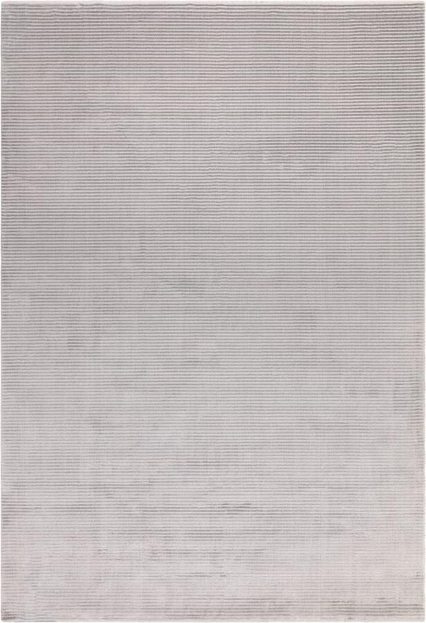 Easy Living Vloerkleed Kuza Plain Stripe Silver