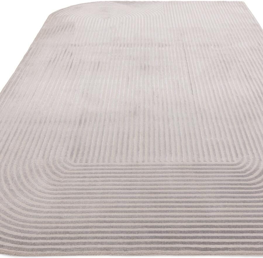 Easy Living Vloerkleed Kuza Shape Silver Grey