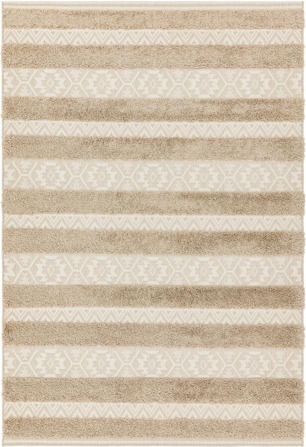 Easy Living Vloerkleed Monty MN04 Natural Cream Stripe