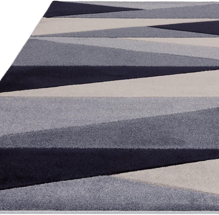 Easy Living Vloerkleed Sketch SK22 Segment Blue