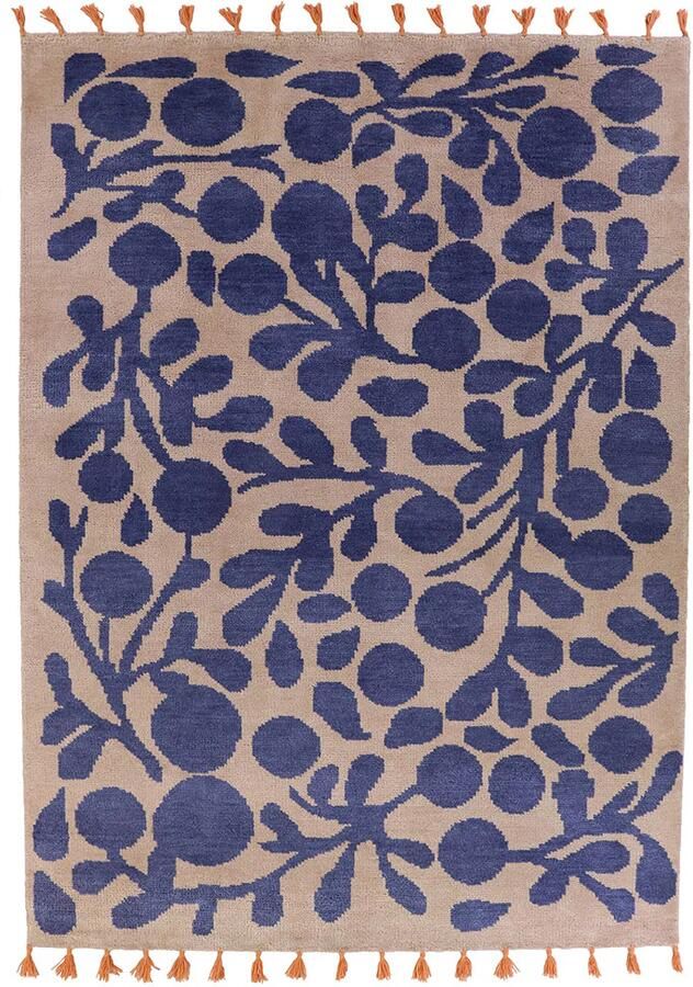 Finarte Vloerkleed Terttu Wool Rug Beige 140x200 cm