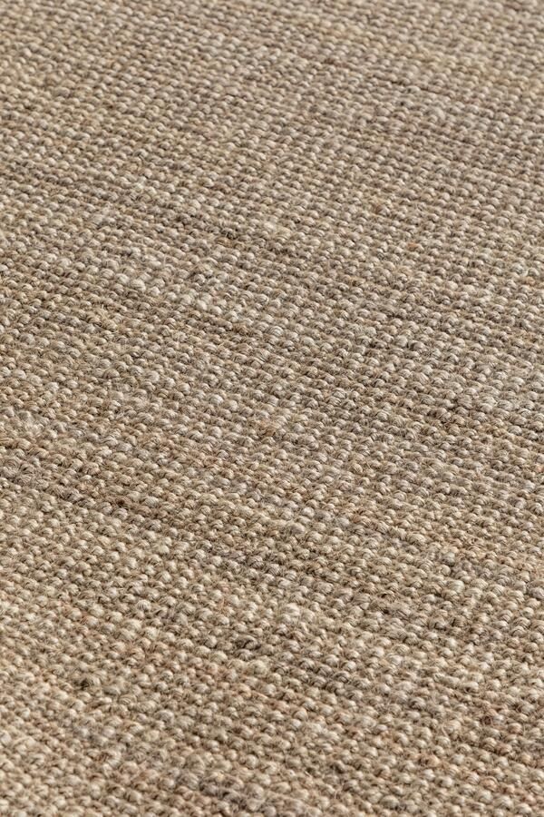 Hanse Home Bouclé Jute Rug Round Jaipur Natural Greybrown 200 cm