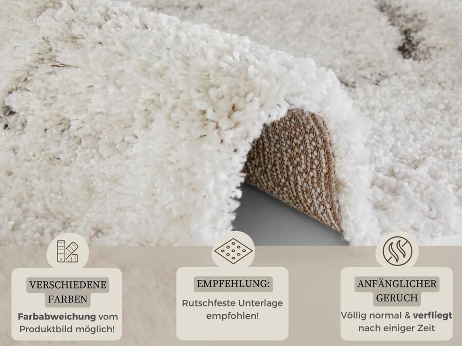 Hanse Home Design Verlour Deep-Pile Carpet MAYRIN 120x170 cm