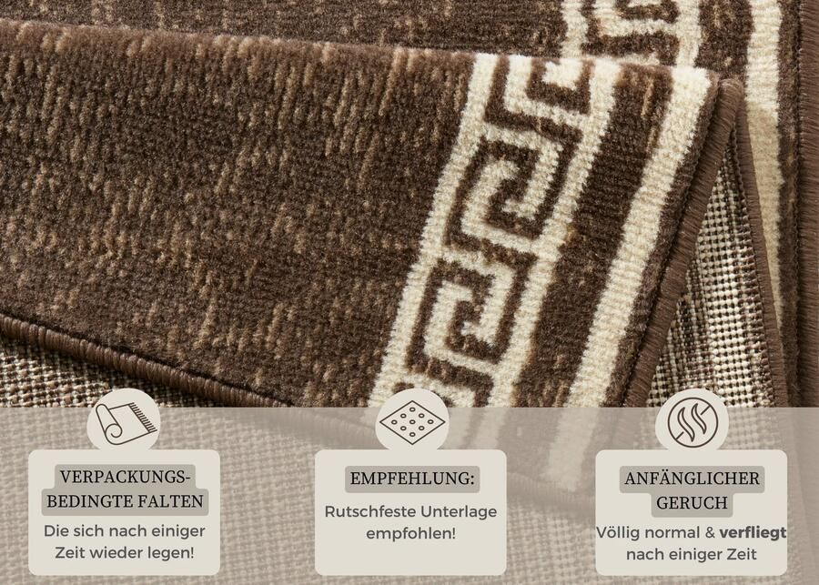 MOMO Rugs Shangri La Rococo Vloerkleed 300x400 Rechthoek Laagpolig Tapijt Landelijk Beige Grijs - Foto 2