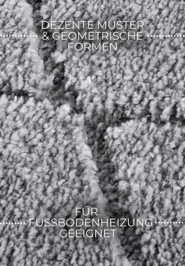 Hanse Home Elle Decoration Gallery High Pile Rug Perrotin Light Grey 160x235 cm