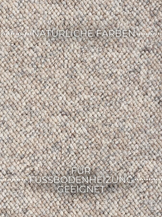 Hanse Home Elle Decoration Rocco Wool-Look Rug Rocco Cream Multicolor 160x230 cm