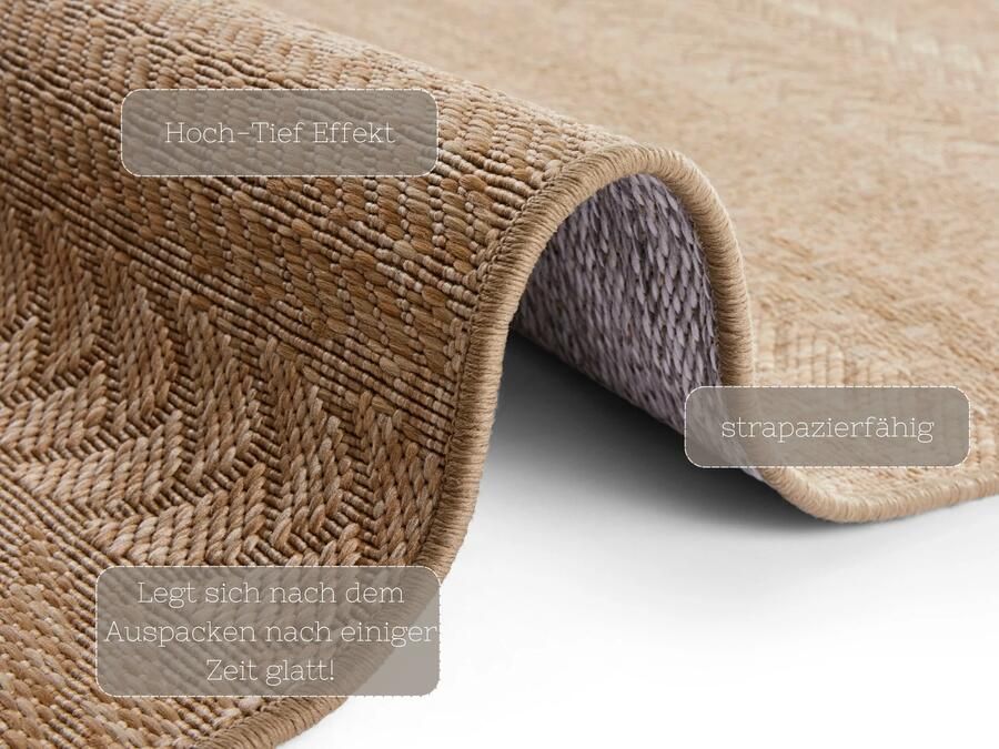Hanse Home In- und Outdoor carpet Granado 120x170 cm