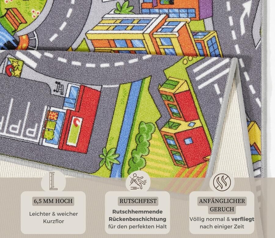 Hanse Home Play carpet for Kids Smart City 140x200 cm