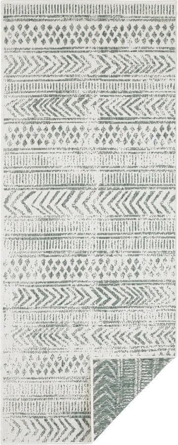 Hanse Home Reversible carpet Biri green cream 160x230 cm