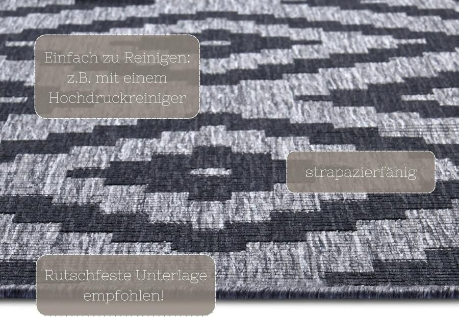 Hanse Home Reversible carpet In-& Outdoor Malta 200x290 cm