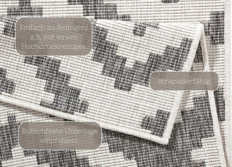 Hanse Home Reversible carpet In-& Outdoor Malta 120x170 cm