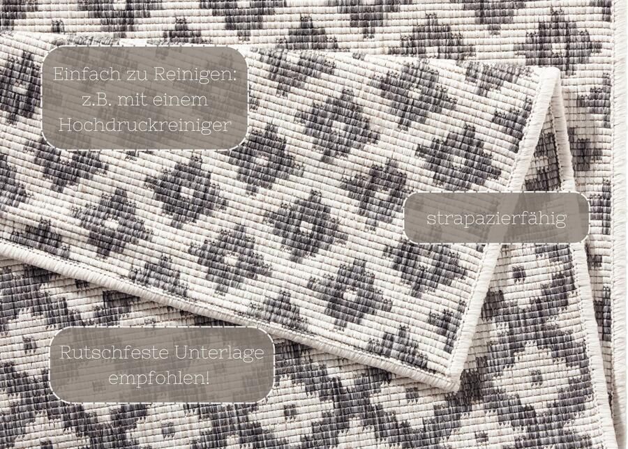 Hanse Home Reversible carpet In-& Outdoor Nizza 160x230 cm