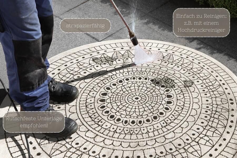 Hanse Home Reversible carpet In-& Outdoor Porto 200 cm