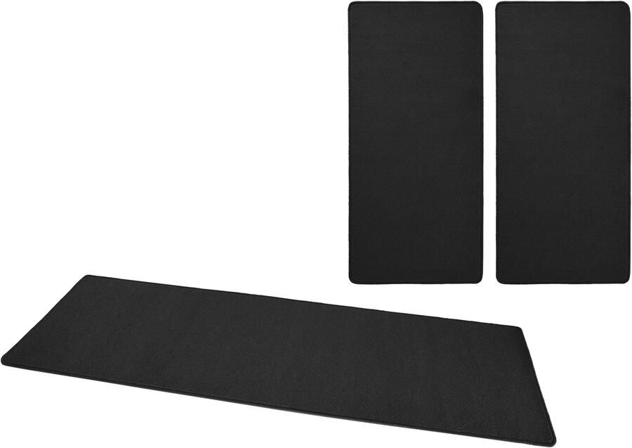 Hanse Home Uni Colour Bed-Border (3 pcs) Fancy BU cm