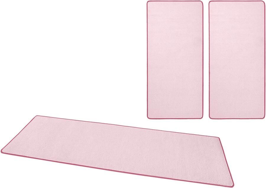 Hanse Home Uni Colour Bed-Border (3 pcs) Fancy BU cm