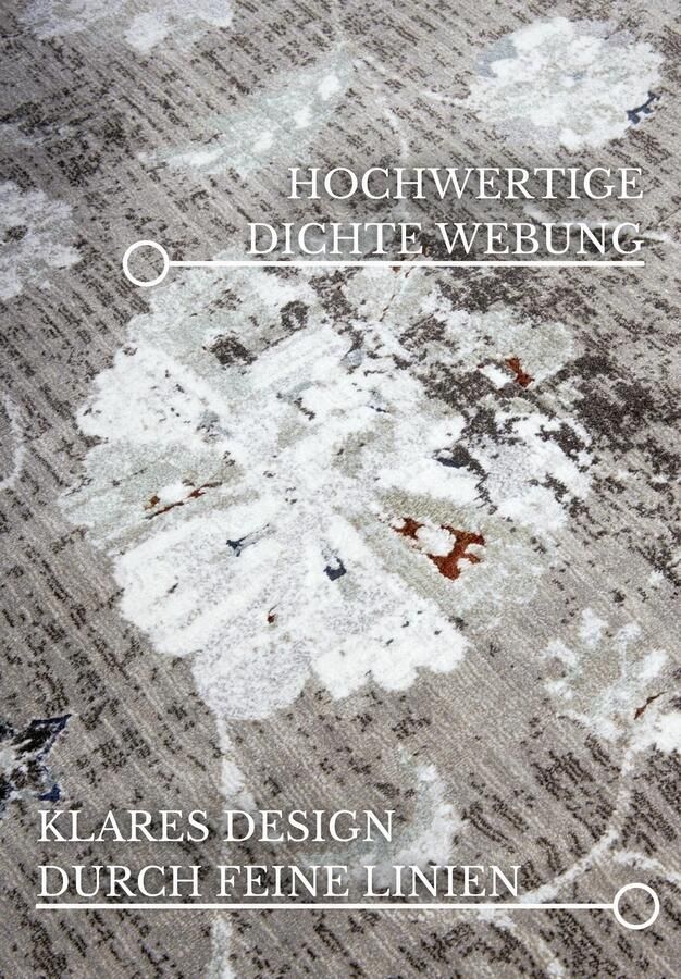 Hanse Home Villeroy & Boch 1809 Shortpile Rug Franz Brown Multicolor 155x235 cm