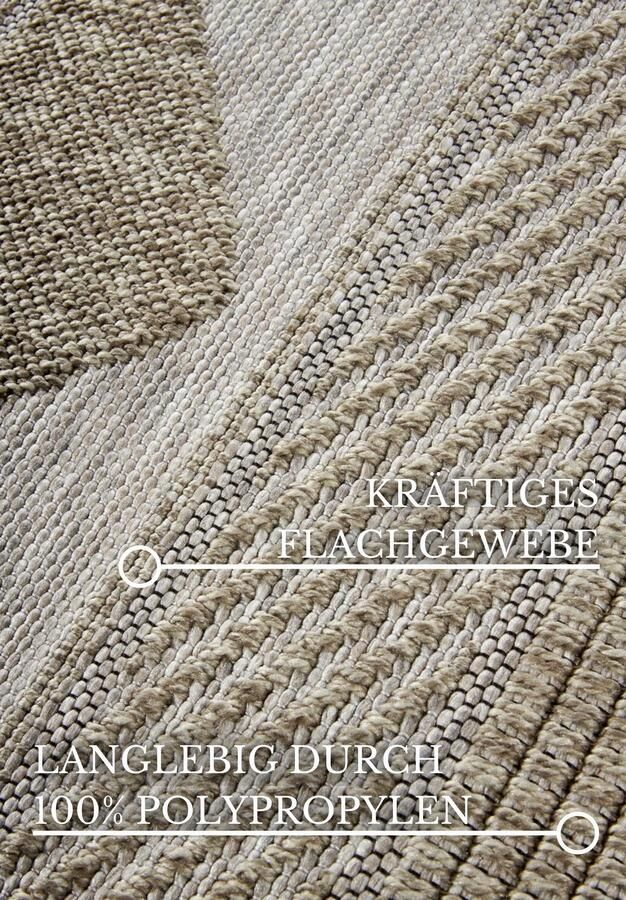 Hanse Home Villeroy & Boch 1836 In- & Outdoor Rug Elisabeth Natural Brown 155x230 cm