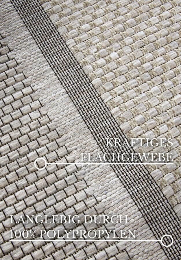 Hanse Home Villeroy & Boch 1836 In- & Outdoor Rug Luitwin Natural Brown 190x290 cm