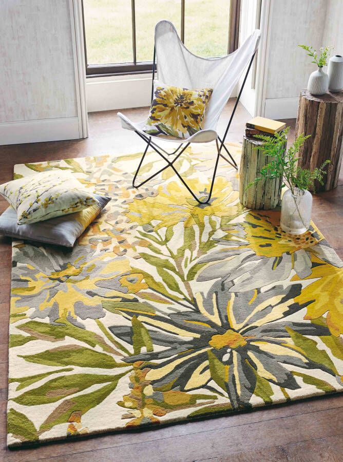 Harlequin Floreale Maize 44906 Vloerkleed 140x200 Rechthoek Laagpolig Tapijt Meerkleurig