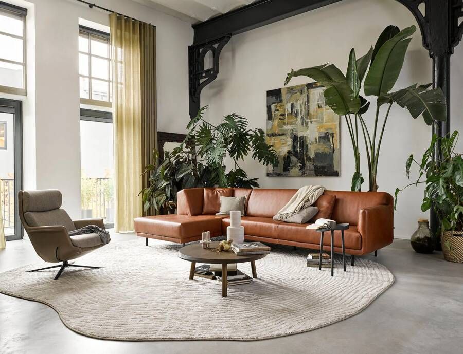 Ijcoon Dendron Vloerkleed Organic White oak 300ø