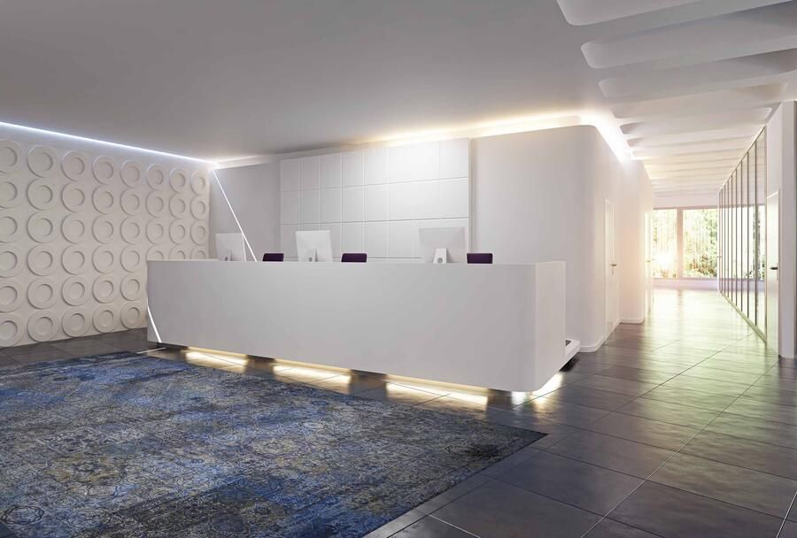 Jackie And The Fish Porto Azulejo Blue Vloerkleed 200x295 Rechthoek Laagpolig Oosters Vintage Tapijt Modern Blauw Bruin Grijs - Foto 2