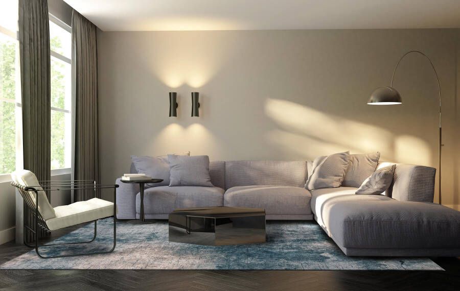 Jackie And The Fish Vloerkleed Chaos Blue Divide (outlet) 200x295 cm