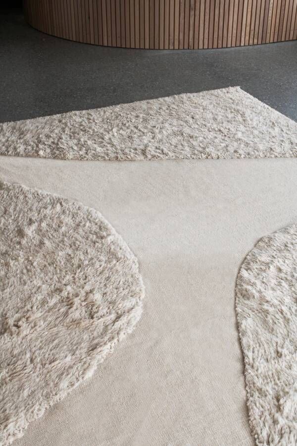 Layered Vloerkleed Punja Plasma Wool Rug Sand Melange 160x230 cm - Foto 1