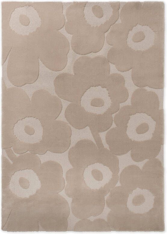 Marimekko Vloerkleed Unikko Light Beige 132201