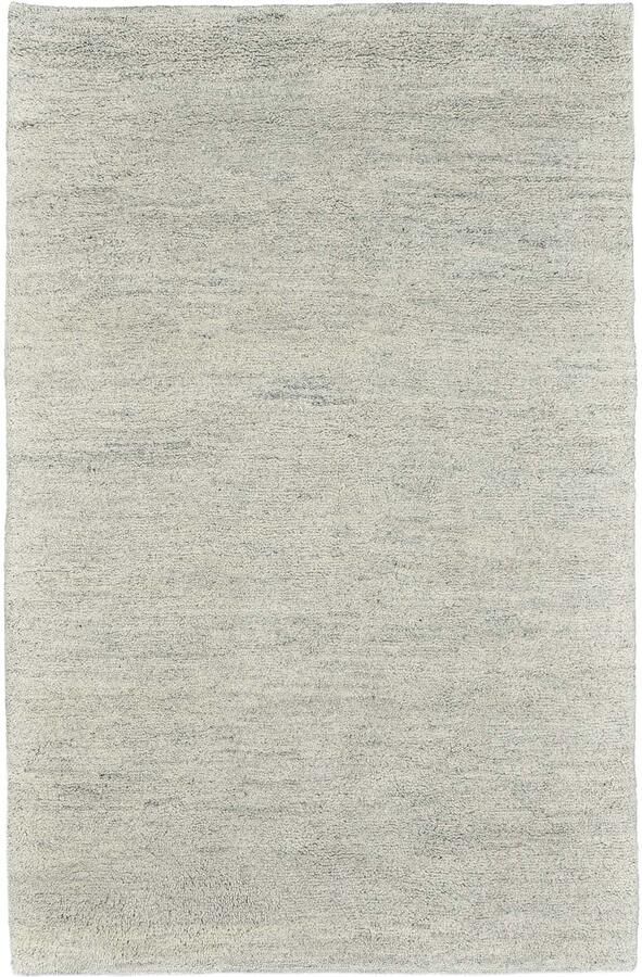 THEKO Wollen kleed Hadj uni echt berber-vloerkleed zuivere wol mêlee met de hand geknoopt - Foto 8