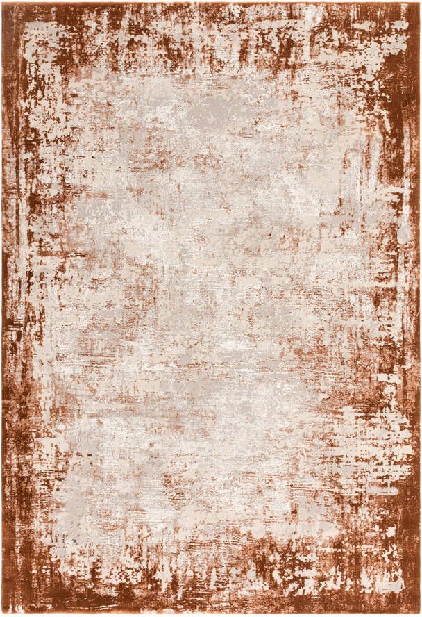 MOMO Rugs Vloerkleed Kuza Border Terracotta Rug