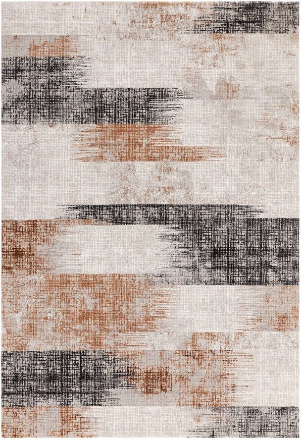 MOMO Rugs Vloerkleed Kuza Lines Terracotta Rug