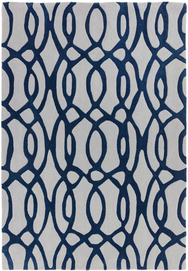 MOMO Rugs Vloerkleed Matrix MAX36 Wire Blue