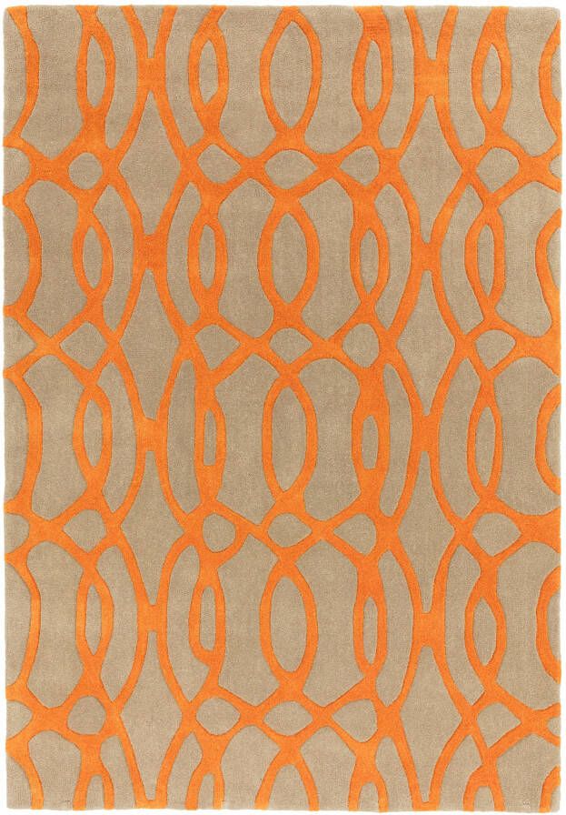 MOMO Rugs Vloerkleed Matrix MAX37 Wire Orange - Foto 1