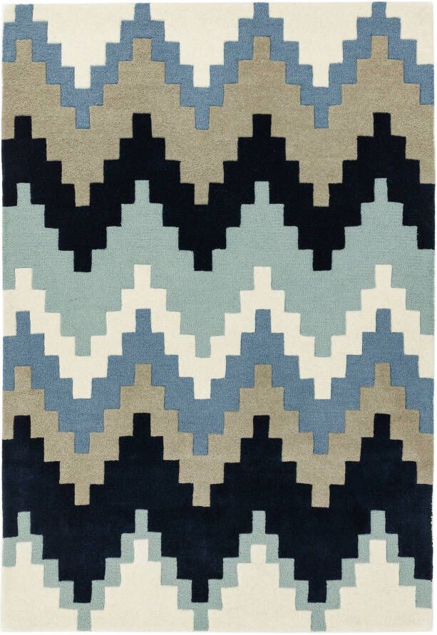 MOMO Rugs Vloerkleed Matrix MAX70 Cuzzo Blue - Foto 1