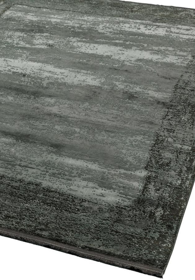 MOMO Rugs Athera AT03 Anthracite Border