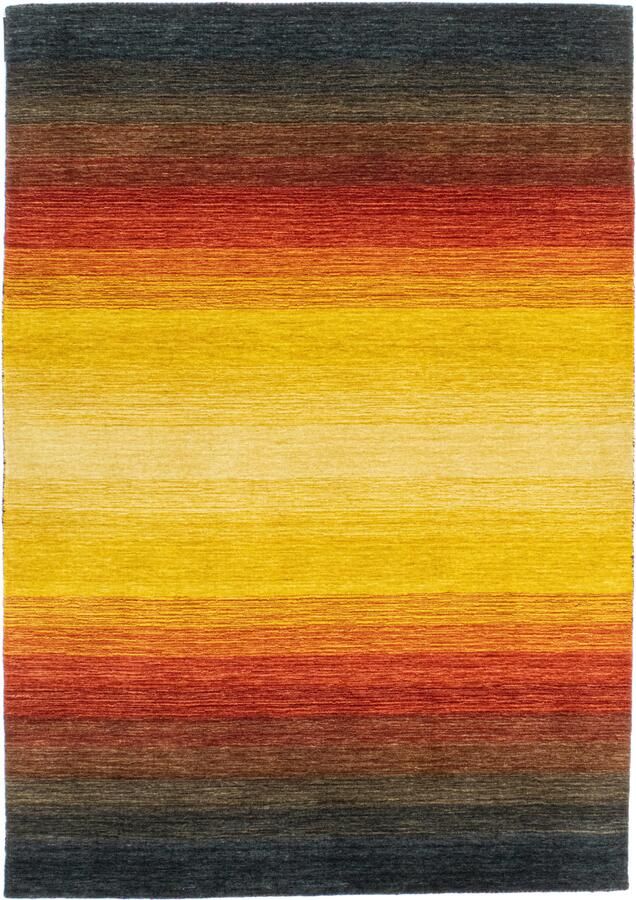 MOMO Rugs Panorama Black Terra Vloerkleed 140x200 Rechthoek Laagpolig Tapijt Modern Meerkleurig