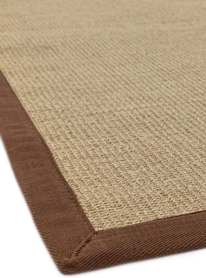 MOMO Rugs Sisal Linen Chocolate Vloerkleed