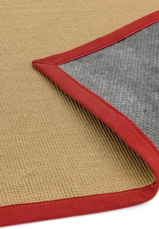 MOMO Rugs Sisal Linen Red Vloerkleed