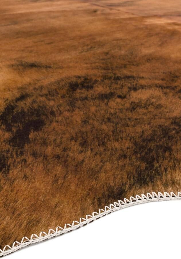 MOMO Rugs Texas Faux Cowhide Brown