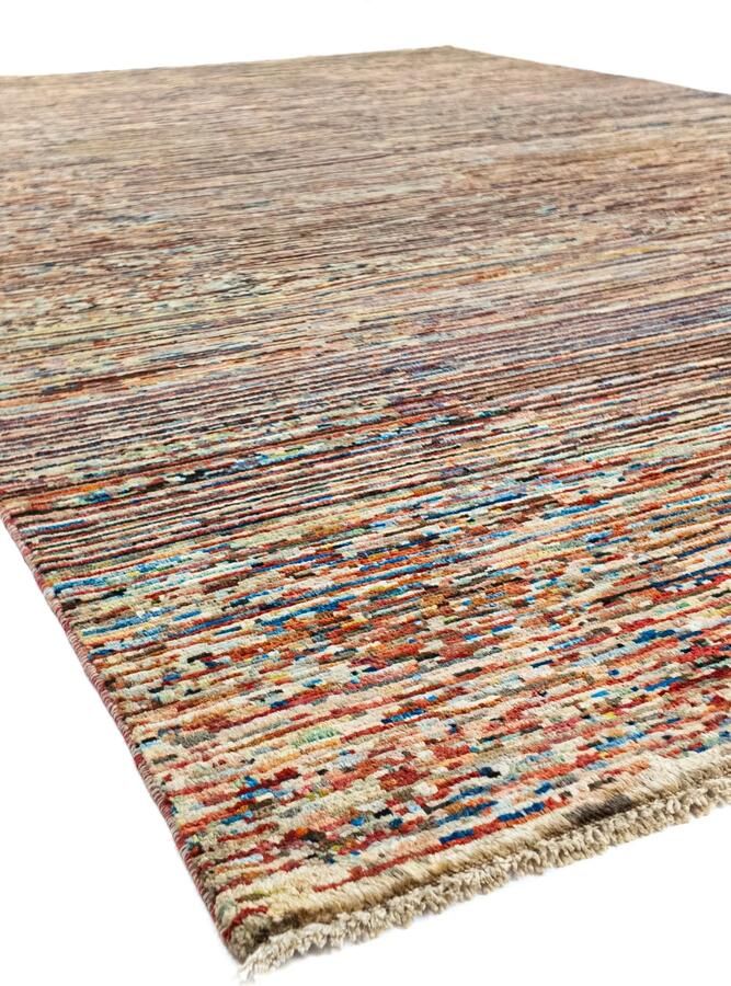 MOMO Rugs Unique Ziegler Stripe Vloerkleed 10971 | Handgeknoopt uit Afghanistan